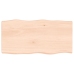 Tablero de mesa madera maciza borde natural 80x40x(2-6) cm