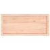 Tablero de mesa madera maciza borde natural 100x40x(2-4) cm