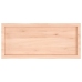 Tablero de mesa madera maciza borde natural 100x40x(2-6) cm