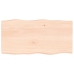 Tablero de mesa madera maciza borde natural 100x50x(2-4) cm