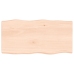 Tablero de mesa madera maciza borde natural 100x50x(2-6) cm