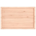 Tablero de mesa madera maciza borde natural 100x60x(2-6) cm