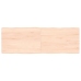 Tablero de mesa madera maciza borde natural 120x40x(2-4) cm