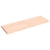 Tablero de mesa madera maciza borde natural 120x40x(2-4) cm