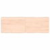 Tablero de mesa madera maciza borde natural 120x40x(2-6) cm