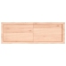 Tablero de mesa madera maciza borde natural 120x40x(2-6) cm