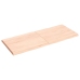 Tablero de mesa madera maciza borde natural 120x50x(2-4) cm