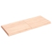 Tablero de mesa madera maciza borde natural 120x50x(2-6) cm