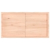 Tablero de mesa madera maciza borde natural 120x60x(2-4) cm