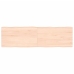 Tablero de mesa madera maciza borde natural 140x40x(2-4) cm