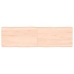 Tablero de mesa madera maciza borde natural 140x40x(2-6) cm