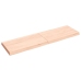 Tablero de mesa madera maciza borde natural 140x40x(2-6) cm