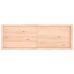 Tablero de mesa madera maciza borde natural 140x50x(2-6) cm