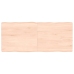 Tablero de mesa madera maciza borde natural 140x60x(2-6) cm