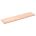 Tablero de mesa madera maciza borde natural 160x40x(2-4) cm