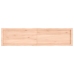 Tablero de mesa madera maciza borde natural 160x40x(2-6) cm