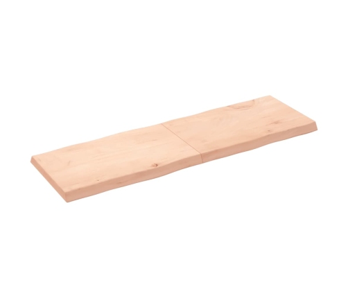 Tablero de mesa madera maciza borde natural 160x50x(2-6) cm