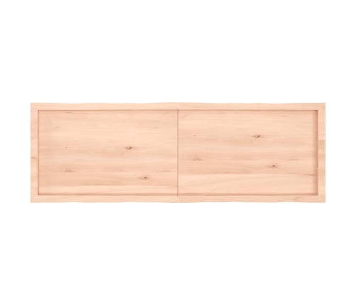 Tablero de mesa madera maciza borde natural 160x50x(2-6) cm