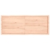 Tablero de mesa madera maciza borde natural 160x60x(2-4) cm