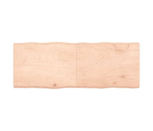 Tablero de mesa madera maciza borde natural 160x60x(2-6) cm