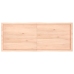 Tablero de mesa madera maciza borde natural 160x60x(2-6) cm