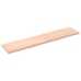 Tablero de mesa madera maciza borde natural 180x40x(2-4) cm