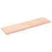 Tablero de mesa madera maciza borde natural 180x50x(2-4) cm