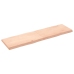 Tablero de mesa madera maciza borde natural 180x50x(2-6) cm