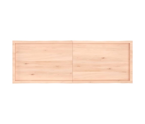 Tablero de mesa madera maciza borde natural 180x60x(2-4) cm