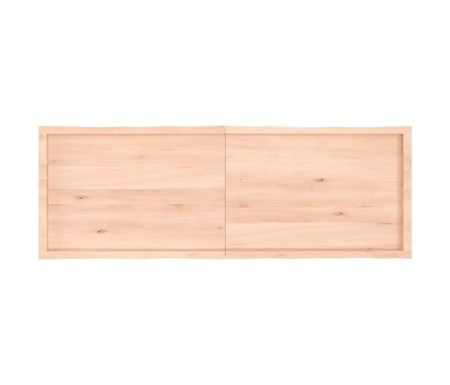 Tablero de mesa madera maciza borde natural 180x60x(2-6) cm