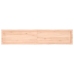 Tablero de mesa madera maciza borde natural 200x40x(2-4) cm