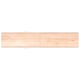 Tablero de mesa madera maciza borde natural 200x40x(2-6) cm