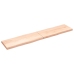 Tablero de mesa madera maciza borde natural 200x40x(2-6) cm