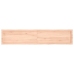 Tablero de mesa madera maciza borde natural 200x40x(2-6) cm