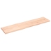 Tablero de mesa madera maciza borde natural 200x50x(2-4) cm