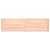 Tablero de mesa madera maciza borde natural 200x50x(2-4) cm