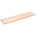 Tablero de mesa madera maciza borde natural 200x50x(2-6) cm