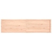 Tablero de mesa madera maciza borde natural 200x50x(2-6) cm