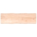 Tablero de mesa madera maciza borde natural 200x60x(2-4) cm