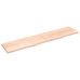 Tablero de mesa madera maciza borde natural 220x50x(2-4) cm