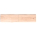 Tablero de mesa madera maciza borde natural 220x50x(2-6) cm