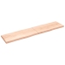 Tablero de mesa madera maciza borde natural 220x50x(2-6) cm