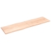 Tablero de mesa madera maciza borde natural 220x60x(2-4) cm