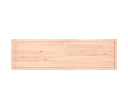 Tablero de mesa madera maciza borde natural 220x60x(2-4) cm