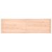 Tablero de mesa madera maciza borde natural 220x60x(2-4) cm