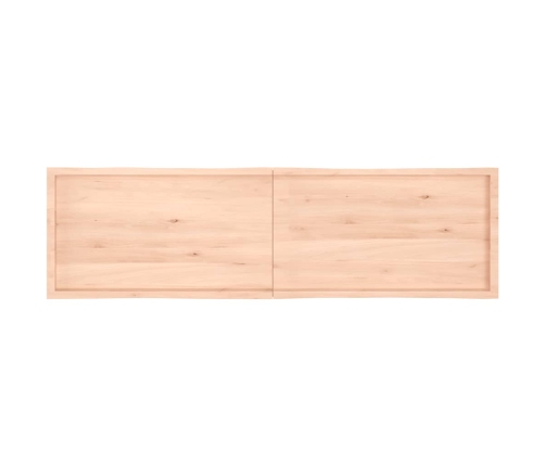 Tablero de mesa madera maciza borde natural 220x60x(2-6) cm