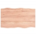 Tablero mesa madera tratada roble borde natural 100x60x2 cm