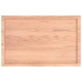 Tablero mesa madera tratada borde natural marrón 100x60x(2-4)cm