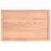 Tablero mesa madera tratada borde natural marrón 100x60x(2-6)cm