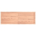 Tablero mesa madera tratada borde natural marrón 140x50x(2-6)cm